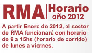 Horario de verano RMA